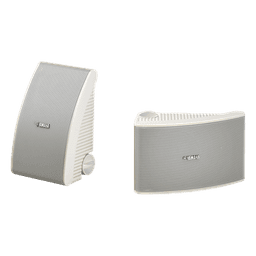 Altavoz de Montaje en Superficie de 2 vias | Woofer 5.25 in | Tweeter 1 in | Media Intemperie | 6 ohms | Par | Color Blanco