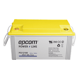 Batería de Gel OPzV / 12 V / 100 Ah / Ciclo Profundo / 500 A Descarga Máxima / 20+ Años Flotación