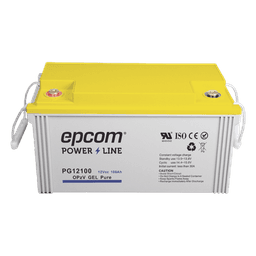 Batería de Gel OPzV / 12 V / 100 Ah / Ciclo Profundo / 500 A Descarga Máxima / 20+ Años Flotación