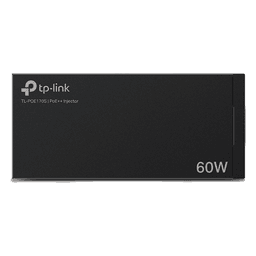 Inyector PoE++ (60W) / Gigabit 802.3 af/at/bt / 2 puerto 10/100/1000 Mbps / Plug and Play / Fuente alimientación Integrada