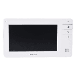 Monitor adicional para videoportero / 7 pulgadas a color / 2 frentes de calle / CCTV / Montaje en superficie / 220 x 123 x 19 mm / 15 VCD