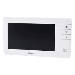 Monitor adicional para videoportero / 7 pulgadas a color / 2 frentes de calle / CCTV / Montaje en superficie / 220 x 123 x 19 mm / 15 VCD