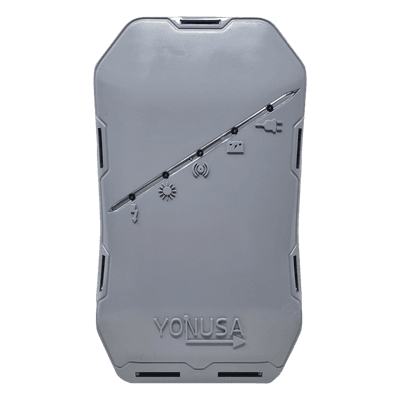 Energizador con tecnología SMT de 12,000Volts - .5 Joules / 500 Mts Lineales de Protección / Cercas Electrificadas