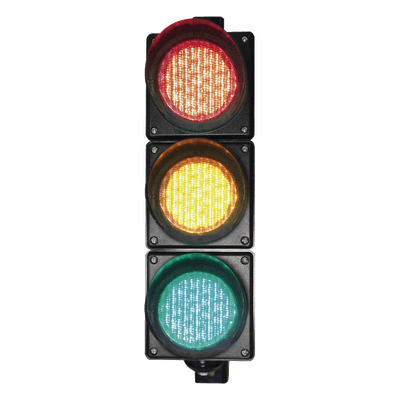 Semáforo LED / Tricolor Rojo-Verde-Amarillo / 100 mm / 110 VCA / IP65 / 100,000 h