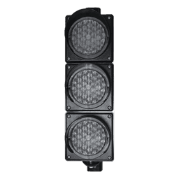Semáforo LED / Tricolor Rojo-Verde-Amarillo / 100 mm / 110 VCA / IP65 / 100,000 h