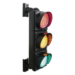 Semáforo LED / Tricolor Rojo-Verde-Amarillo / 100 mm / 110 VCA / IP65 / 100,000 h