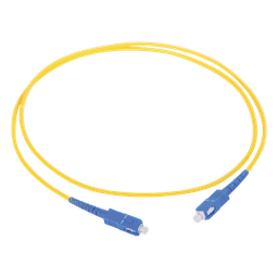 Jumper de Fibra Óptica Monomodo SC/UPC-SC/UPC Simplex de 1 metro, 3 mm