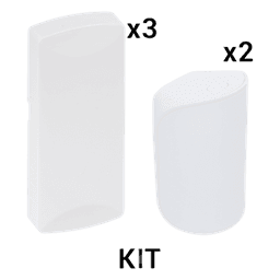 KIT Básico Sensores Inalámbricos - Incluye 3 Contactos Magnéticos y 2 PIR - Compatibles con DSC