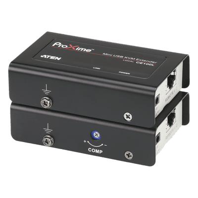 Extensor KVM USB / 1920 x 1200 @ 60 Hz / Hasta 100 m (328 ft) Cat 5e / Protección ESD 8kV/15kV / Ajuste Manual Deskew
