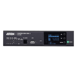 Sistema de control ATEN| Caja de control compacta Gen. 2 | CPU de cuatro núcleos | 2/1 GB de memoria | Monitor LCD | LAN doble y aislada