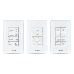 Sistema de control ATEN | Teclado de 8 botones (EE. UU., 1GANG) | BLANCO |
