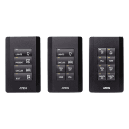 Sistema de control ATEN | Teclado de 8 botones (EE. UU., 1GANG) | BLANCO |