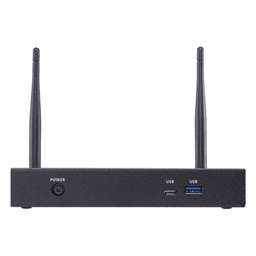 Switch de Presentaciones Inalámbrico / 4K UHD 30 Hz / VGA 1080p / Multivista 2 Fuentes / PoE / Control USB Posterior