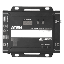 Transmisor Video sobre IP HDMI / 4K Ultra HD 4096x2160 @ 30Hz / Compresión Lossless / Latencia Ultra Baja / PoE 802.3af / Video Wall 8x8 / RS-232 e IR / Daisy Chain