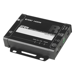 Receptor HDMI HDBaseT-Lite con PoH / 4K a 35 m (115 ft) Cat 5e/6 / 40 m (131 ft) Cat 6a / 1080p a 60 m (197 ft) Cat 5e/6 / 70 m (230 ft) Cat 6a / HDBaseT Clase B / PoH PD