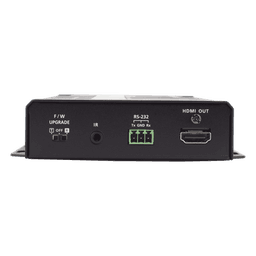 Receptor HDMI HDBaseT-Lite con PoH / 4K a 35 m (115 ft) Cat 5e/6 / 40 m (131 ft) Cat 6a / 1080p a 60 m (197 ft) Cat 5e/6 / 70 m (230 ft) Cat 6a / HDBaseT Clase B / PoH PD