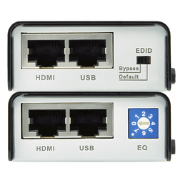 Extensor HDMI/USB / Sobre Cat 5e / 1080p a 40m (131 pies) / 1080i a 60m (197 pies) / HDCP / USB bidireccional