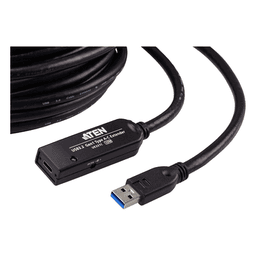 Cable extensor USB 3.2 Gen1 / 10 m / 32.8 ft / 5 Gbps / USB-C hembra con tornillos