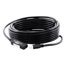 Cable extensor USB 3.2 Gen1 / 10 m / 32.8 ft / 5 Gbps / USB-C hembra con tornillos