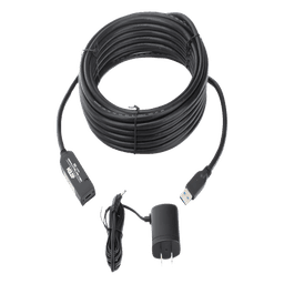 Cable extensor USB 3.2 Gen1 / 10 m / 32.8 ft / 5 Gbps / USB-C hembra con tornillos