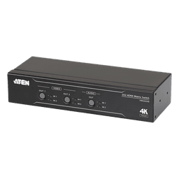 Conmutador matricial HDMI / 2x2 / 4K@60Hz / 18 Gbps / HDCP 2.2 / 16.4 ft