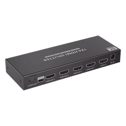 Splitter HDMI / 1 Entrada x 4 Salidas / 8K@60Hz / 4K@120Hz / 48 Gbps / HDR10+ / Dolby Vision / HDCP 2.3