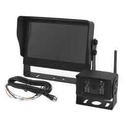 Camara de Reversa Inalambrica y Monitor para Vehiculos de Trabajo y Montacargas
