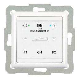 Mando de Audio IP / Control Táctil / Bluetooth 5.0 / Alimentación PoE 802.3af / Montaje en Pared o Superficie