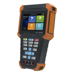 Tester de Video Profesional / Pantalla Táctil IPS 4" / 4K / H.265/H.264 / PoE 48V / Wi-Fi / Multímetro Digital / TDR RJ45 / Batería 4000 mAh