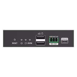 Kit Extensor KVM (HDMI y USB) hasta 120 metros | Transmite el Video y Controla tu DVR vía USB a distancia | Soporta resolución 4K @60Hz | Cat 6, 6a y 7 | Salida Loop en el Tx para visualización local  