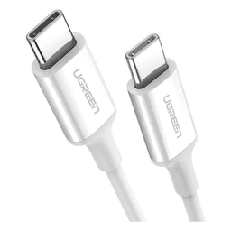 Cable USB-C a USB-C / Carga Rápida 60W PD3.0 / Transferencia 480 Mbps / 1 Metro (3.3 ft) / 10,000+ Ciclos de Flexión / Cubierta TPE