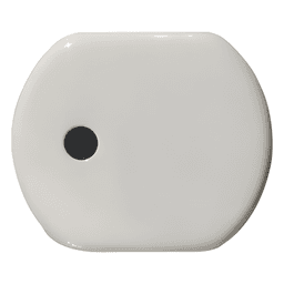 Caja de Montaje para Altavoz / Sistemas 100V/70V / Broche con Resorte / Metal Blanco / 5 5/16 Pulgadas