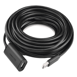 Cable de Extensión Activo USB 2.0 / 30 m (98.4 ft) / Macho-Hembra / Amplificador FE1.1S / 480 Mbps / Blindaje Triple