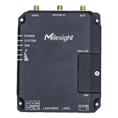 Router Industrial 4G LTE / Wi-Fi 802.11b/g/n / Dual SIM / 2 Puertos Fast Ethernet / RS232+RS485 / -40°C a 70°C