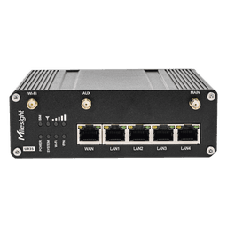 Router Celular Industrial / 4G LTE Dual SIM / WiFi / Ethernet / RS232 / RS485 / IP30 / -40°C a 70°C / 9V-48V DC