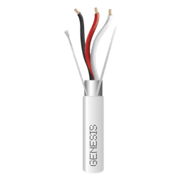 Bobina de Cable Plenum / 3 x 18 AWG / Blindado / 305 m (1000 ft) / CMP CL3P FPLP FT6 / Natural