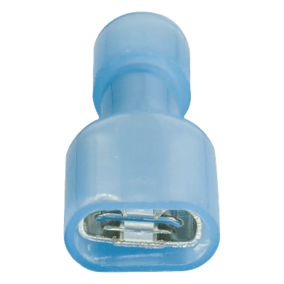 Terminal hembra aislada / 16-14 AWG / Paquete 25 piezas / Uso industrial