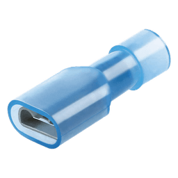 Terminal hembra aislada / 16-14 AWG / Paquete 25 piezas / Uso industrial