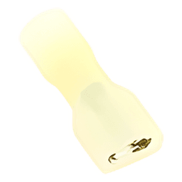 Terminal Hembra Aislada / Cables 12-10 AWG / Baterías Terminal F1 / Paquete 25 Piezas