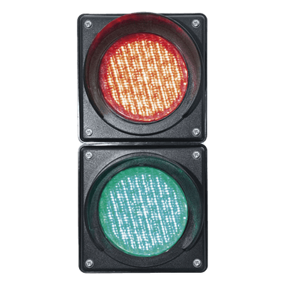 Semáforo LED / 100 mm / Bicolor Rojo-Verde / 31 LEDs / IP65 / 110 VCA / 5 W