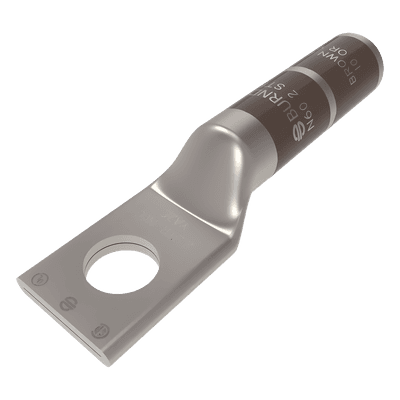 Zapata Terminal de Cañón Largo para Tornillo  5/16" y Calibre 2 AWG.