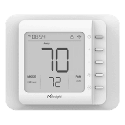 Termostato Inteligente LoRaWAN para HVAC / 4 Etapas Calefacción + 2 Refrigeración / Compatible con Bombas de Calor y Calderas / Control Inalámbrico de Largo Alcance / Automatización de Edificios (BMS)