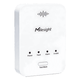 Sensor Detector de Fugas de Gas LoRaWAN / Alarma 85 dB / Salida de Relé y Válvula Solenoide / 800 Registros