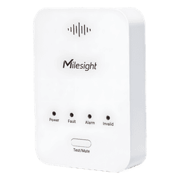 Sensor Detector de Fugas de Gas LoRaWAN / Alarma 85 dB / Salida de Relé y Válvula Solenoide / 800 Registros
