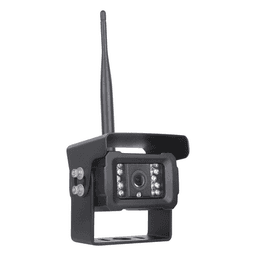 Sistema Profesional Inalámbrico de Cámara de Reversa Infrarroja y Monitor Touch de 7" para Vehículos de Trabajo y Montacargas 