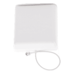 Antena direccional tipo Panel para interior/ Cubre 698-960 MHz, 1710-2700 MHz/ Ganancia 4-6 dBi, 8 dBi/ Conector N-Hembra/ Incluye montaje para pared.