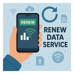 Renovacion de servicio para servicio de datos Telcel ( solo compatible con SIM500MB2Y)