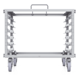 Rack Abierto 6U Compacto y Apilable sin Herramientas para Equipos UniFi, Ensamblaje Toolless, Ruedas con Seguro y Expansión a 12U con Kit de Apilado