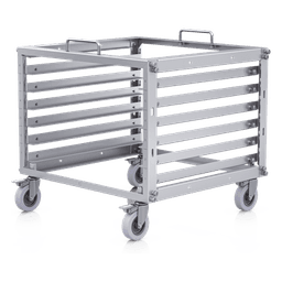 Rack Abierto 6U Compacto y Apilable sin Herramientas para Equipos UniFi, Ensamblaje Toolless, Ruedas con Seguro y Expansión a 12U con Kit de Apilado