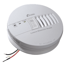 Alarma de monóxido de carbono de 120V CA con respaldo de batería de 9V, interconectable hasta 24 dispositivos Kidde